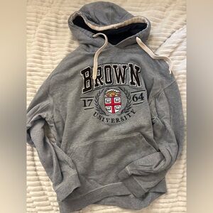 Brown University Gray Hoodie